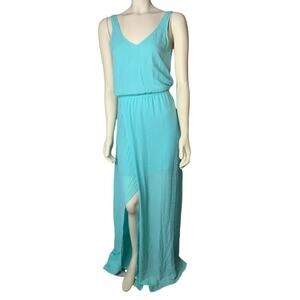 Kendall Maxi dress XXS Sea Glass turquoise blue NWOT